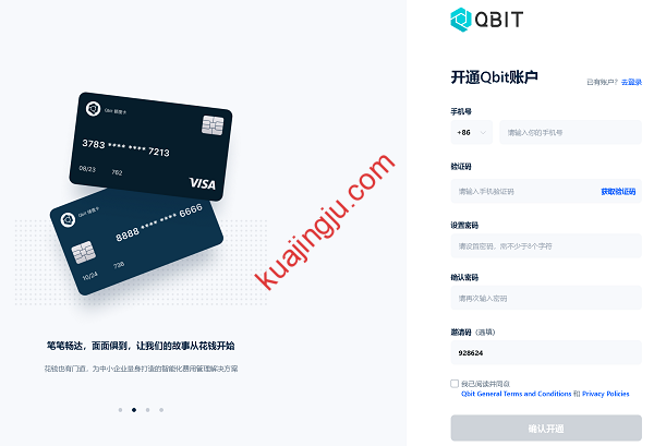 图片[1]-免费开户可共享额度的虚拟卡平台：Qbit趣比汇量子卡-跨境具