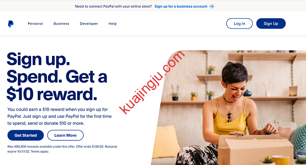 图片[1]-美国区PayPal账户绑定虚拟信用卡支付测试-跨境具